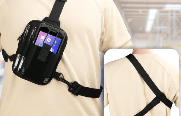 Scanner Holster, Universal Barcode Scanner Chest Harness, Carrying Case Pouch