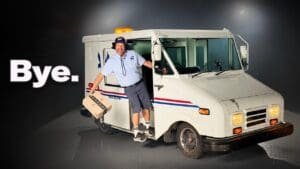 The USPS Postal Delivery Vehicle That (sorta) Came From the Moon