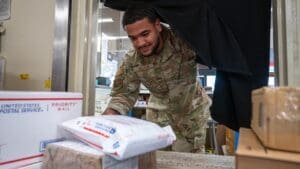 USPS and the military have worked together since the nation’s founding